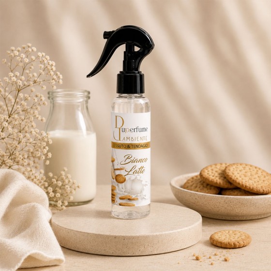 Profumo ambiente spray bianco latte