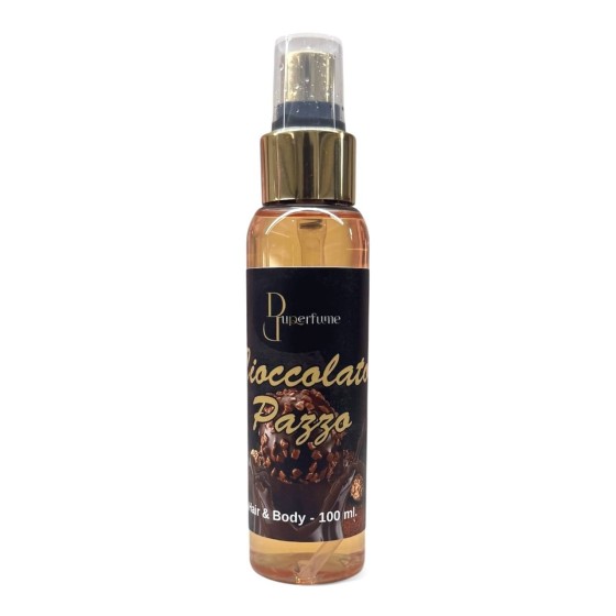 Acqua profumata cioccolato pazzo per corpo e capelli